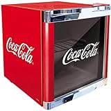 °CUBES Flaschenkühlschrank Coca-Cola/HUS-CC 165/51 cm Höhe / 98 kWh/Jahr / 48 L Kü
