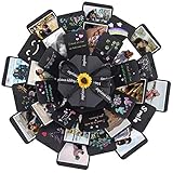 ZEEYUAN Überraschung Box, 8 Gesichter Kreative Explosionsbox DIY Geschenkbox Scrapbook Faltbar Fotoalbum für Weihnachten, Geburtstag, Jahrestag, Valentinstag, H