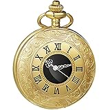 Vintage Gold Taschenuhr Stahl H