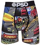 PSD Underwear Herren Boxershorts,Rot,S