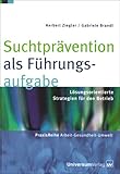 Suchtprävention als Führungsaufgabe: Lösungsorientierte Strategie für den Betrieb: Lösungsorientierte Strategien für den Betrieb (PraxisReihe Arbeit - Gesundheit - Umwelt)