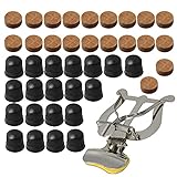 Yibuy Posaune Stoßstangen-Ablaufventil Kork Pad mit Posaune Marschgab