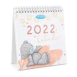 Me to You Tatty Teddy XCC01006 Tischkalender für 2022, Weiß