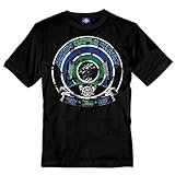 Volkspark Hamburg Streetwear Herren T-Shirt HH Hannover Bielefeld (schwarz, XXXL)