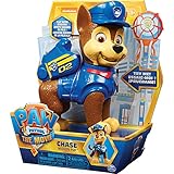 Paw Patrol Interaktive 15cm große Chase Mission Pup-Figur aus dem Kinofilm, mit Geräuscheffekten, ab 3 J