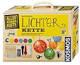 Kosmos 604288 AllesKönnerKiste Lichterkette zum Selbermachen - DIY-Bastelset für Mädchen und Jungen ab 8 Jahren – das ideale Geschenk-Set für den Kindergeburtstag, Gelb