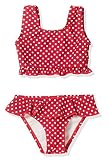 Playshoes Mädchen Bikini-Set UV-Schutz Punkte, Rot (8 Rot ), 110/116