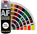Alex Flittner Designs 2K RAL Lackspray Autolack Sprühdose Spraydose Kratzfest RAL3011 BRAUNROT
