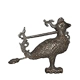 LAOJUNLU Antike Collection Vorhängeschloss mit Vogelmotiv, antiker Stil, antiker Stil, aus Messing, Folklore, alte Objekte, antiker Stil, traditioneller chinesischer S