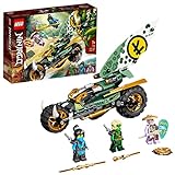 LEGO 71745 NINJAGO Lloyds Dschungel-Bike Bauset, Spielzeug Motorrad mit Lloyd und NYA Minifig