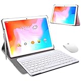 Tablets 10 Zoll - Tablet Android 10.0 AOYODKG 4 GB/RAM,64 GB/ROM Tablet PCs ​,Dual SIM,WiFi Unterstützung Bluetooth Tastatur |Maus| Tablet Cover und Mehr Enthalten (Rosa)