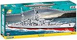 COBI COBI-4818 Battleship Scharnhorst Toys, grau, rot, schw