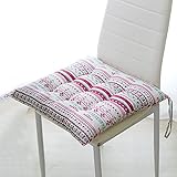 BAILR Langlebig Sitzkissen Quadratische 45×45cm, Atmungsaktiv Sitzpolster Outdoor Stuhl - für Gartenstuhl, Küche Oder E