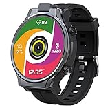 LLM Herren Smart Watch 4 GB 64 GB 13 MP Kamera 1600 mAh Android 10 Uhr Telefon Face ID WiFi GPS Fitness Tracker Smartw