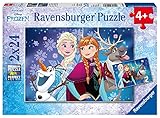 Ravensburger Kinderpuzzle - 09074 Frozen - Nordlichter - Puzzle für Kinder ab 4 Jahren, Disney Frozen Puzzle mit 2x24 T