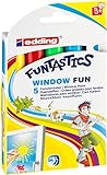 edding 4-16-5 Funtastics Window Marker, Fun e-16, 5er Set, 2-6 mm,