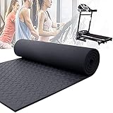 Trainingsmatte Fitnessgerät Schutzmatten Bodenschutz Matte Sportmatte für Fitnessgeräte Laufband Übung Bike Bank Bank Sportgeräte Stoßfest Wasserabweisung175 * 80 * 1 cm-200 * 100 * 0,7