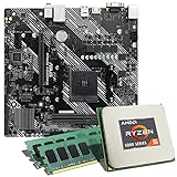 AMD Ryzen 5 5600G / ASUS Prime A520M-K Mainboard Bundle / 32GB | CSL PC Aufrüstkit | AMD Ryzen 5 5600G 6X 3900 MHz, 32GB DDR4-RAM, GigLAN, M.2 Port, USB 3.2 Gen1 | Aufrüstset | PC Tuning