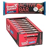 Power System Active Bar - Energie Riegel - 24 x 35g (Erdbeer-Vanille)