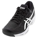 ASICS Damen Solution Speed FF 2 Tennisschuhe, Schwarz (schwarz / weiß), 42 EU