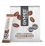 GYMPER by Layenberger Direct Granules Energy Kick Coffee Taste, Granulat zur Einnahme ohne Flüssigkeit mit Beta-Alanin, Vitamin C und Koffein, 30 Sticks à 3,5g