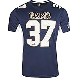 Majestic NFL Mesh Polyester Jersey Shirt - Los Angeles Rams, Größe XXXL, Farbe navy