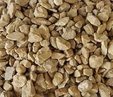 Doubleyou Geovlies & Baustoffe 1 kg Yello Sun Kalkstein Kies 8-16mm 1,29/1oog