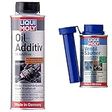 Liqui Moly P000005 Moly 1012 Oil Additiv 200 ml & P000041 1014 Ventil Sauber 150