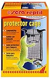 Sera 32030 Reptil Protector Cage Terrarium bzw. Terrarien Schutzkorb oder Lampenschutzkorb als Verbrennungsschutz Black