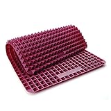Collory Backmatte Silikon mit Pyramiden Noppen, Wiederverwendbare Backunterlage, Fett-Reduzierend Backen, Backform für Hundekekse, Hitzebeständig 240°C & Lebensmittelecht (BPA-frei)
