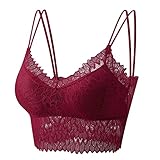 Eaylis Sport BH Starker Halt Gepolstert Gekreuzt Rücken Große Brüste Fitness Lauf Joggen Yoga Bra Bügelloser Soft Bra Sport Büstier in vielen Farb