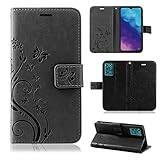 betterfon Hülle für ZTE Blade V30 Vita, Handyhülle Blade V30 Vita - Flip Case Klapphülle Schutzhülle Handytasche mit [ Kartenfach, Qualität TPU ] Kompatibel zu ZTE Blade V30 Vita, Schw