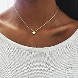 Ewellery Customised Dainty Pendant Halskette Für Frauen Kurze Kette Herz Stern Mode Anhänger Halskette Geschenk Ethnische Böhmische C