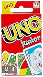 Mattel Games 52456 - UNO Junior Kartenspiel für Kinder, Kinderspiele geeignet für 2 - 4 Spieler ab 3 J