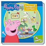 Suchspaß mit Peppa: Wattiertes Pappbuch mit tollen Suchbildern (Peppa Pig)