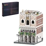 LDB SHOP Bausteine Architektur Modell, MOC-59639, 4993 Klemmbausteine Architektur Baustein Modell Dogenpalast Venedig Custom Bauspiel, Modular Building Konstruktionsspielzeug Kompatibel mit Lego H