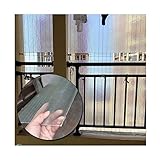 YJFENG Dachblech, Garten & Outdoor Transparente Schuppenabdeckung, Harz- Und Glasfaserplatten Frühbeet-Ersatzverkleidung Für Baldachin, Gewächshäuser (Farbe : Klar, Größe : 1.5x1m)