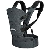JooBebe Babytrage Ergonomisch/Babytrage Neugeborene/Baby Carrier/Bauchtrage Ergonomisch 360 for All Seasons für Neugeborene & Kleinkinder (3,6-15 kg)