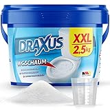 DRAXUS WC Schaum im XXL Pack (2,5kg) I Extra Stark I WC Reiniger Schaum entfernt kraftvoll Kalk & Urinstein I Sorgt für Glanz und frischen D