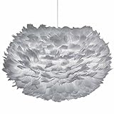 Umage/VITA Eos Hängeleuchte light grey D 45 cm für A++ bis E inkl. Kabel Set weiss Lamp