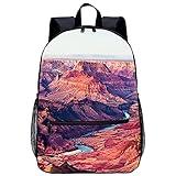 3D Tiere Print Daypack Schultasche der Grand Canyon Unisex Schultasche Rucksack Freizeit Schulausflug Größe: 45x30x15 cm/17 Zoll Mode Rucksack