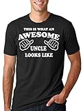 Silk Road Tees Männer Onkel T-Shirt Geschenk für Onkel Christmas T-Shirt Large Hellb