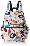 Kipling Damen City Pack Rucksack, Mehrfarbig (Music Print), 32x37x18.5