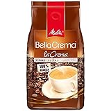 Melitta BellaCrema LaCrema, Kaffeebohnen 8x 1000g (8000g) - Bella Crema 100% Arab