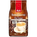 Melitta BellaCrema LaCrema, Kaffeebohnen 8x 1000g (8000g) - Bella Crema 100% Arab