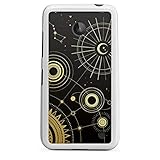 DeinDesign Silikon Hülle kompatibel mit Nokia Lumia 630 Dual SIM Case weiß Handyhülle Vollmond Astrologie T