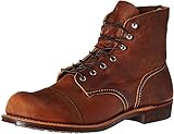 Red Wing Heritage Iron Ranger Vibram-Stiefel für Herren, 15,2 cm, Braun (Kupfer rau und robust), 42.5 EU