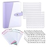 Milkvetch A6 Notiz Buch Abdeckung Bargeld Budget Binder Plan Handbuch, Binde Taschen, Kostenbudget BllTter und Aufkleber Etik