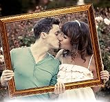 Bilderrahmen Hochzeit Hochzeitsrahmen für lustige Hochzeitsfotos, lustige Hochzeitsspiele und als Photo Booth Zubehör. Bilderrahmen zur Hochzeit leicht und edel in G