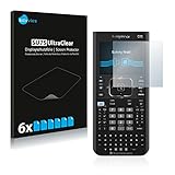 Savvies 6X Schutzfolie kompatibel mit Texas Instruments Nspire CX CAS Displayschutz-Folie Ultra-transp